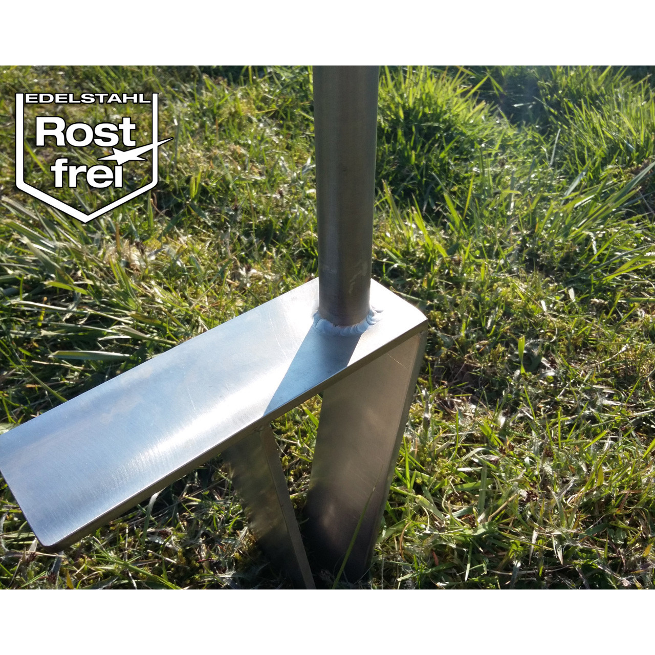 Heck-Pack Kirreisen picchetto pastura inox 120 cm