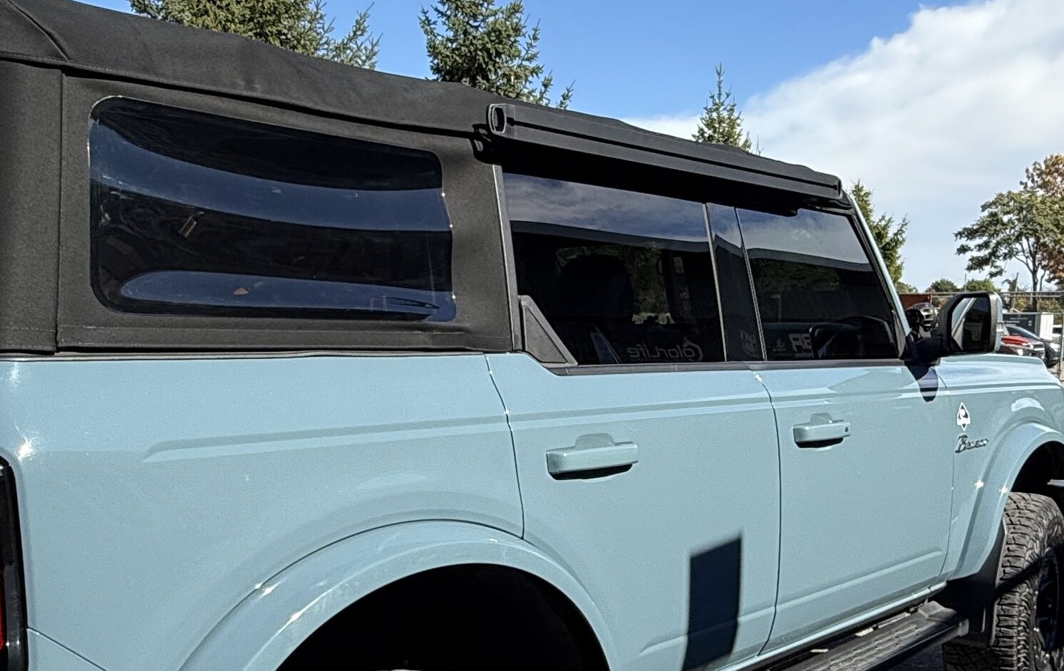 X-Rack Side Rail barra Bronco Soft Top lato singolo