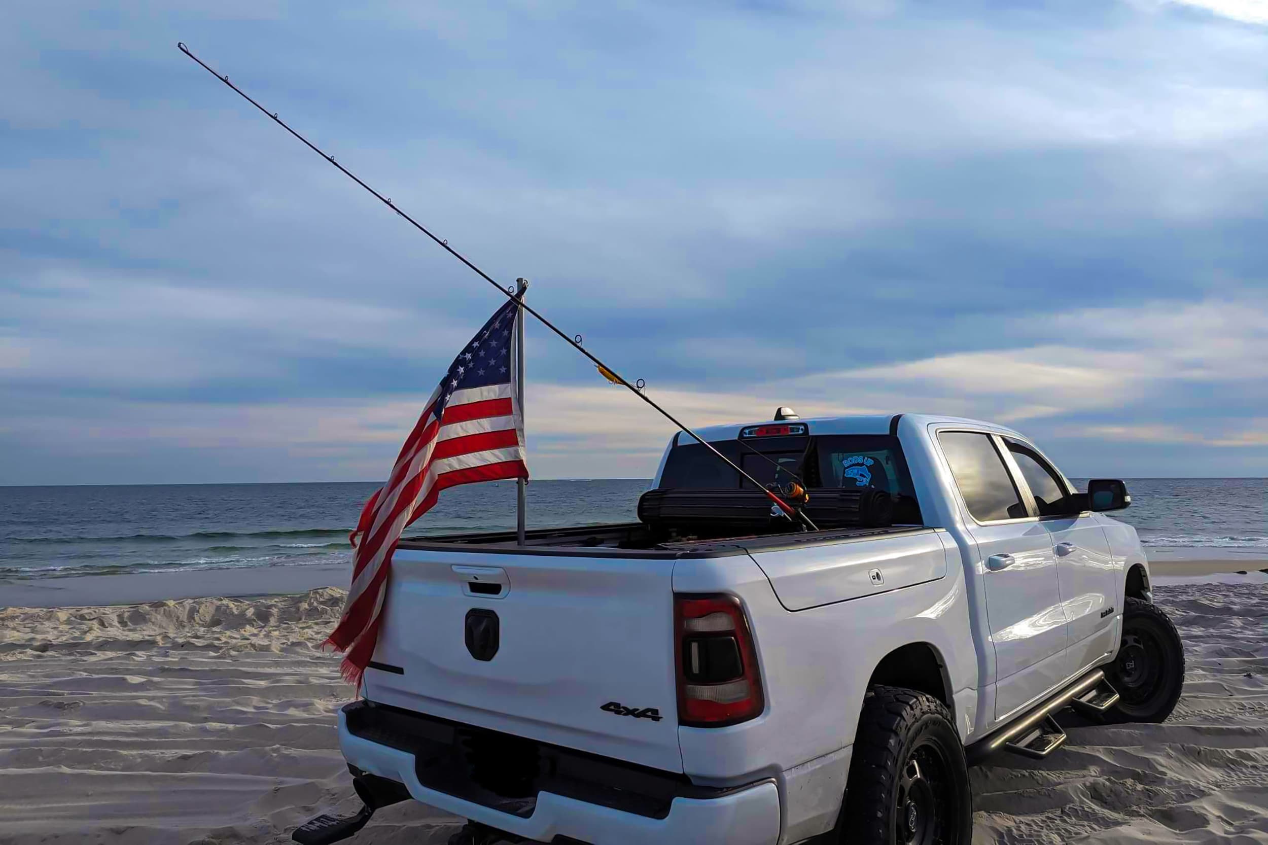 X-Rack X-Rocket Fishing Rod Holder portacanne Tundra Tacoma alluminio