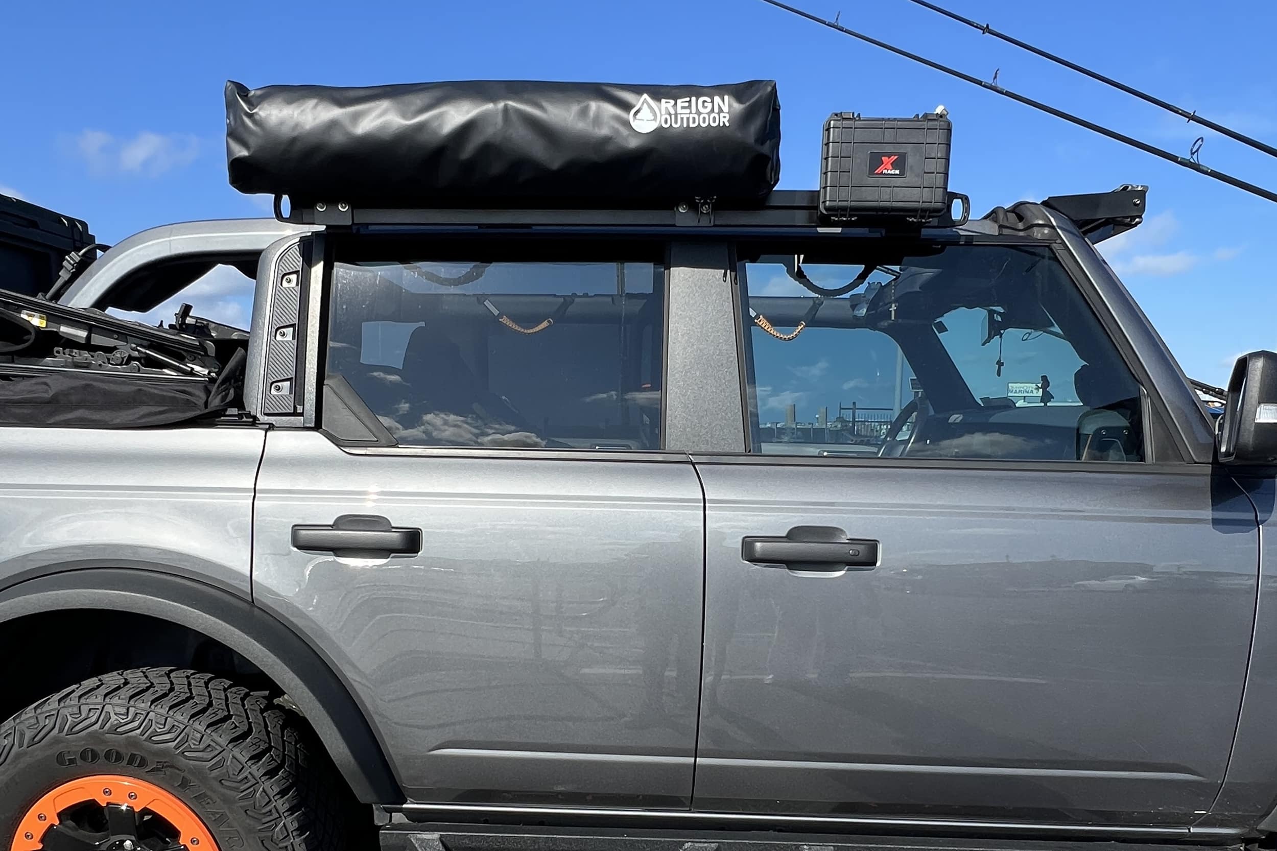 X-Rack Side Rail barra Bronco Soft Top lato singolo