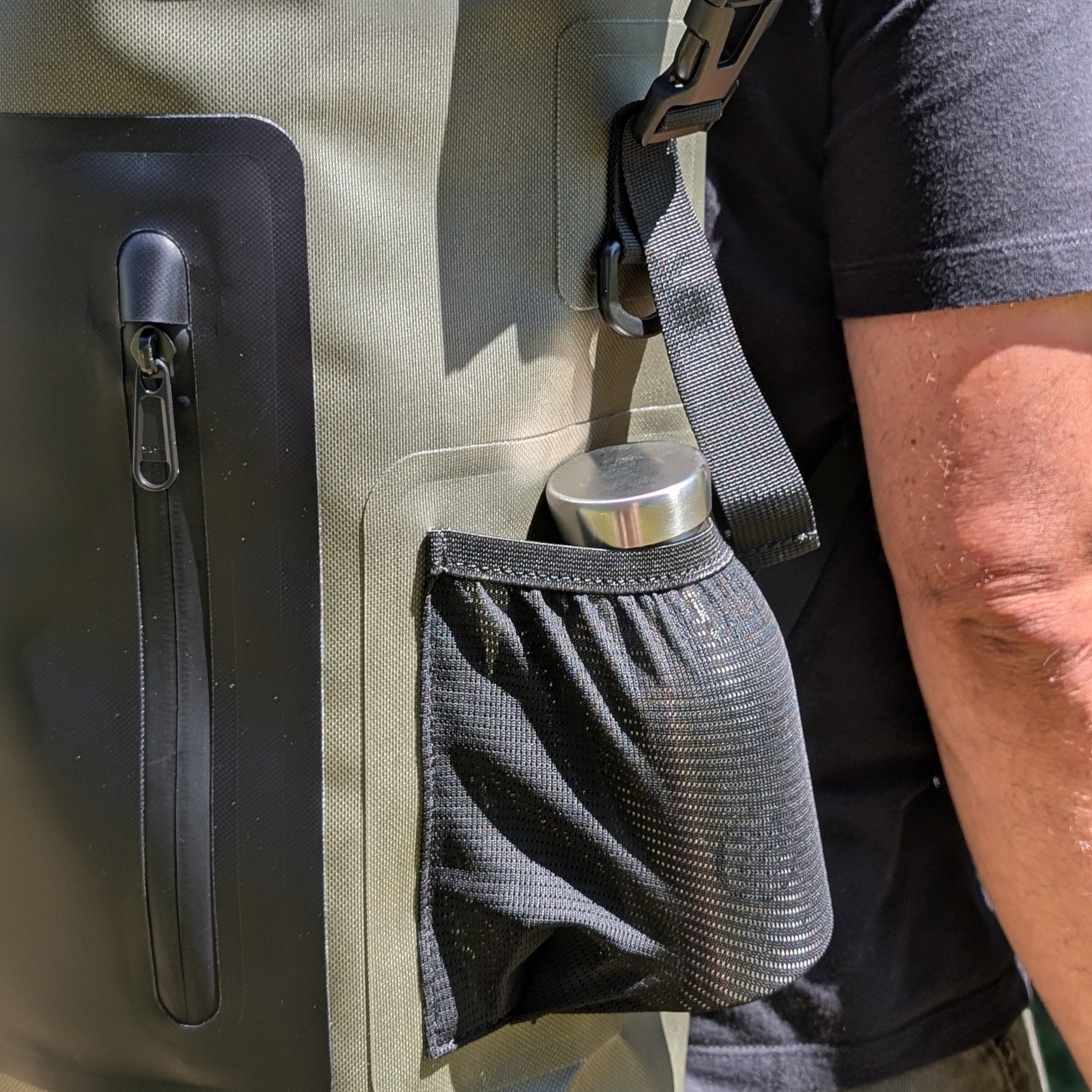 G.P. Rolltop Zaino 30L Impermeabile Porta Laptop