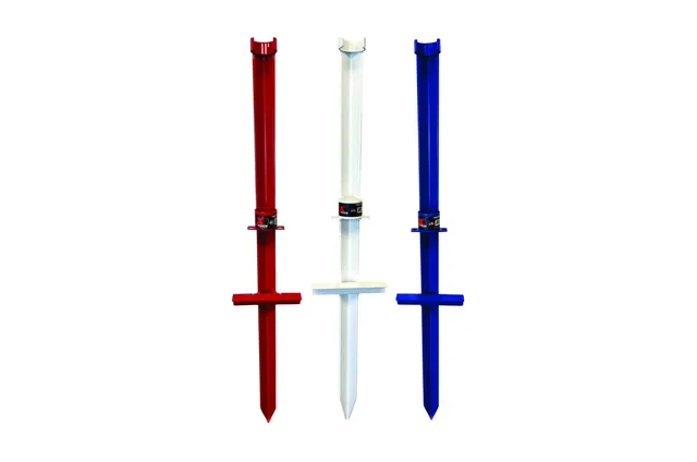 X-Rack Sand Spike 47 portacanna spiaggia aperto set 3 tricolore