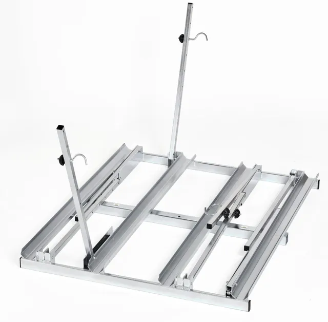 VK Portabici 4 bici da furgone 132x110 cm