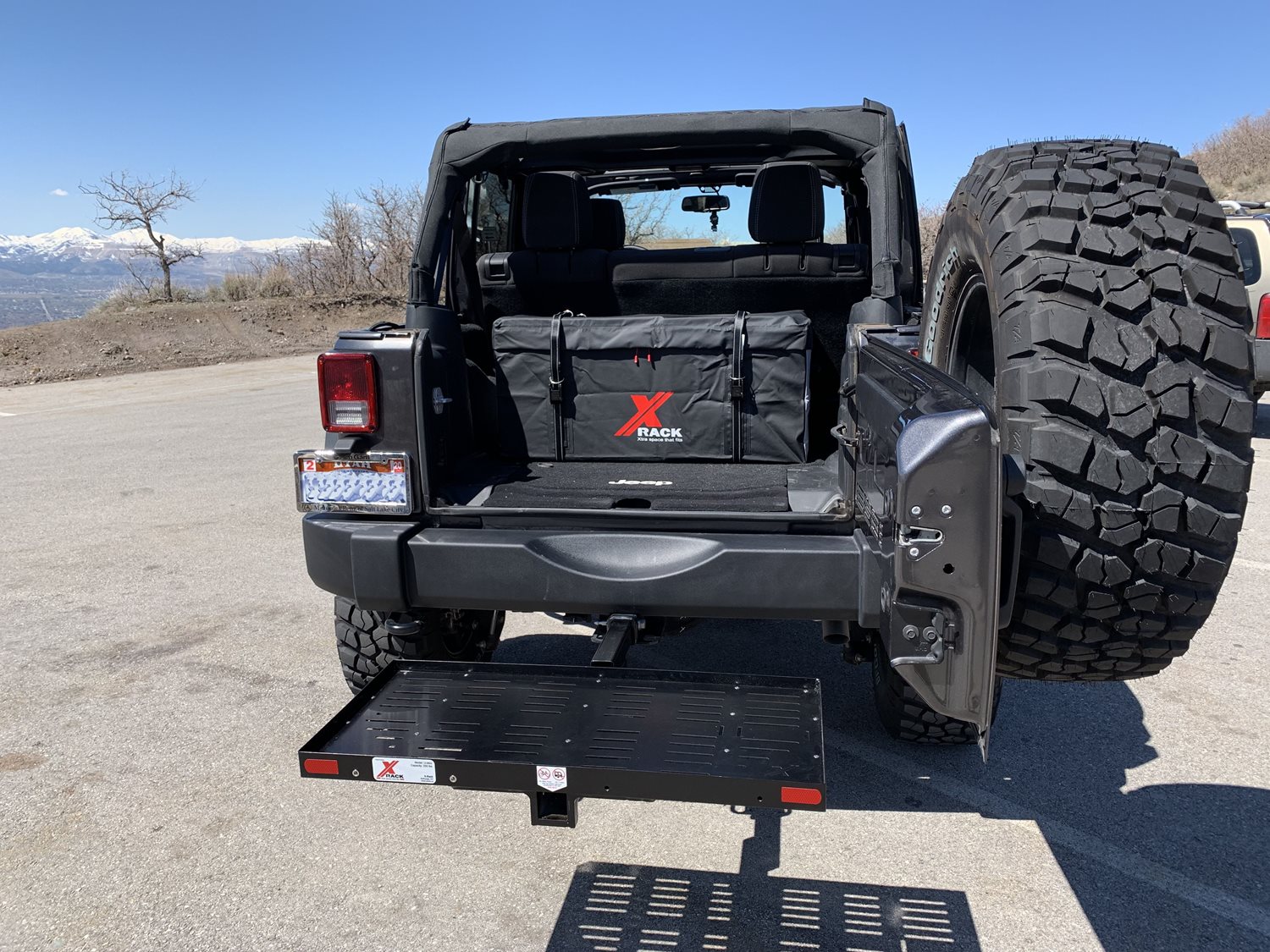 X-Rack Jeep Bronco borsa impermeabile 16x36x16 set 1 pezzo