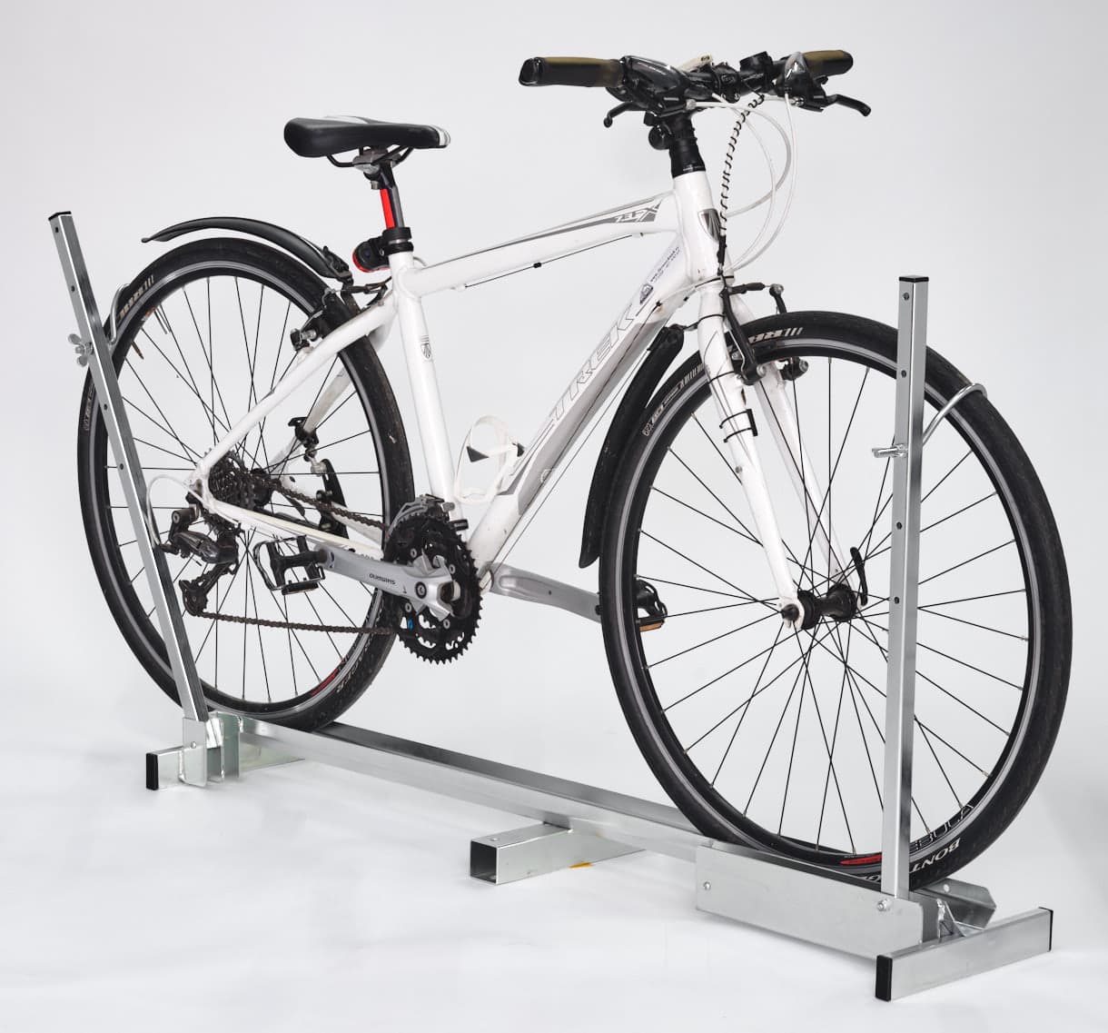 VK Portabici per 1 Bici 132x29 cm Fissaggio Ruote