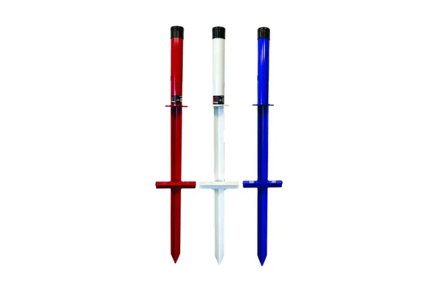 X-Rack Sand Spike Standard 47" portacanna spiaggia 3 pezzi alluminio