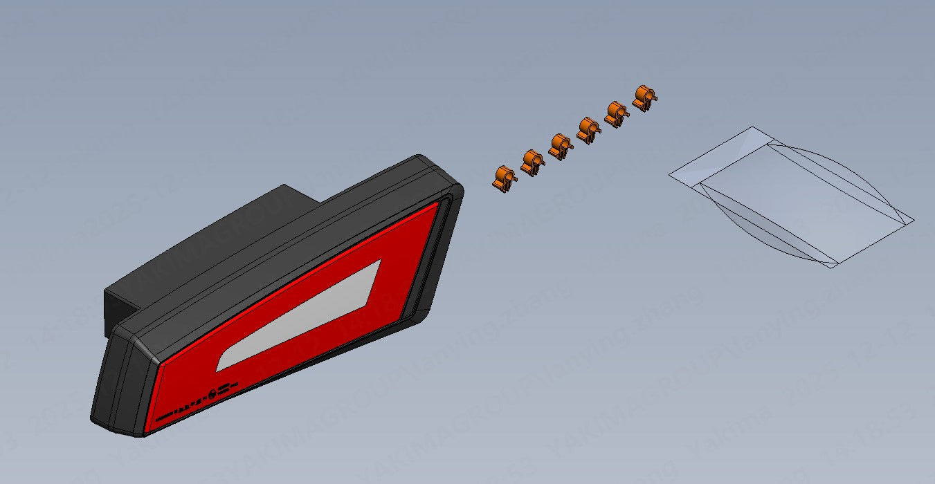 Whispbar JustClick EVO LED Light LH luce ricambio sinistra