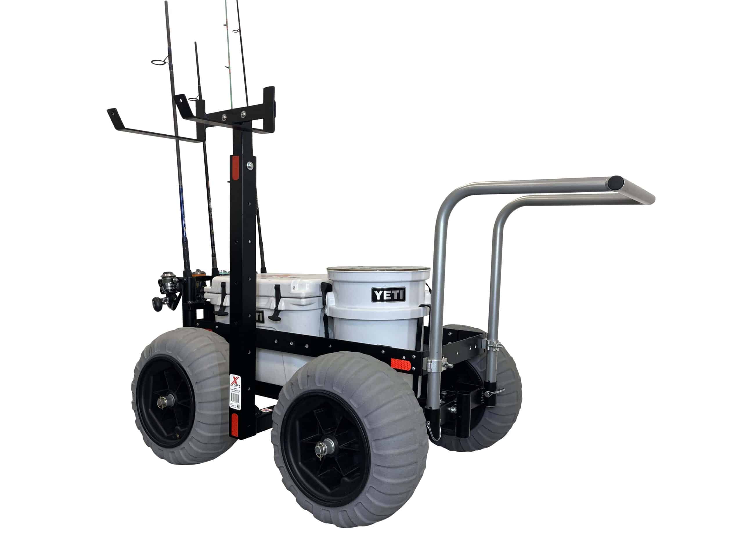 X-Rack carrello spiaggia da gancio traino 2 pollici