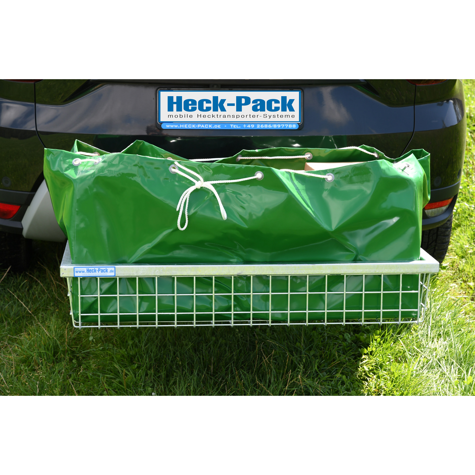 Heck-Pack Ideal Vasca Pieghevole Trasporto PVC Verde 45 cm