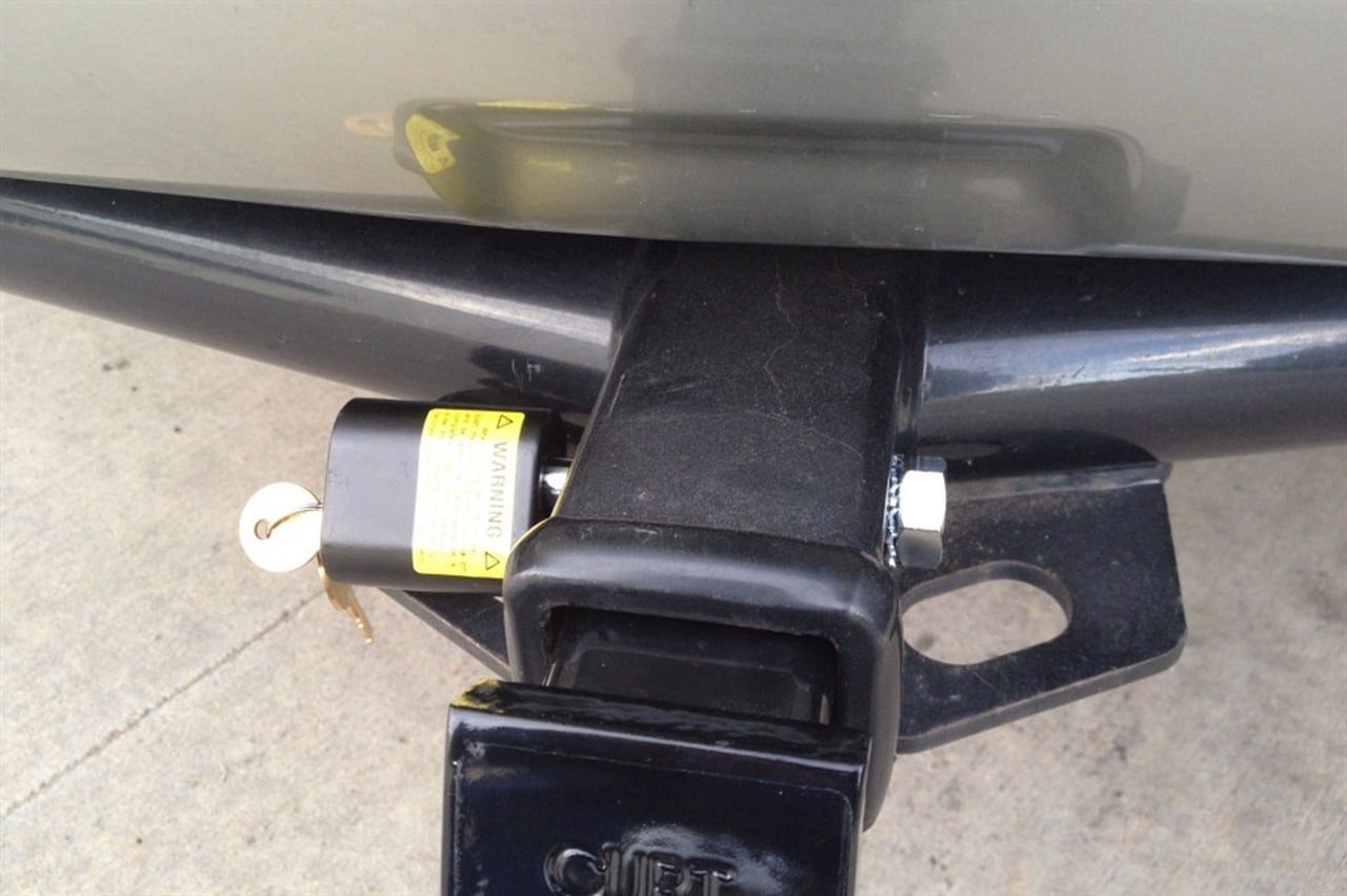 X-Rack Threaded Hitch Pin lucchetto perno con 2 chiavi