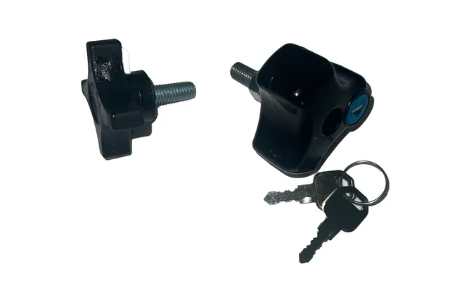 X-Rack X-Rocket Locking Knob Kit pomelli 2 pezzi con chiave