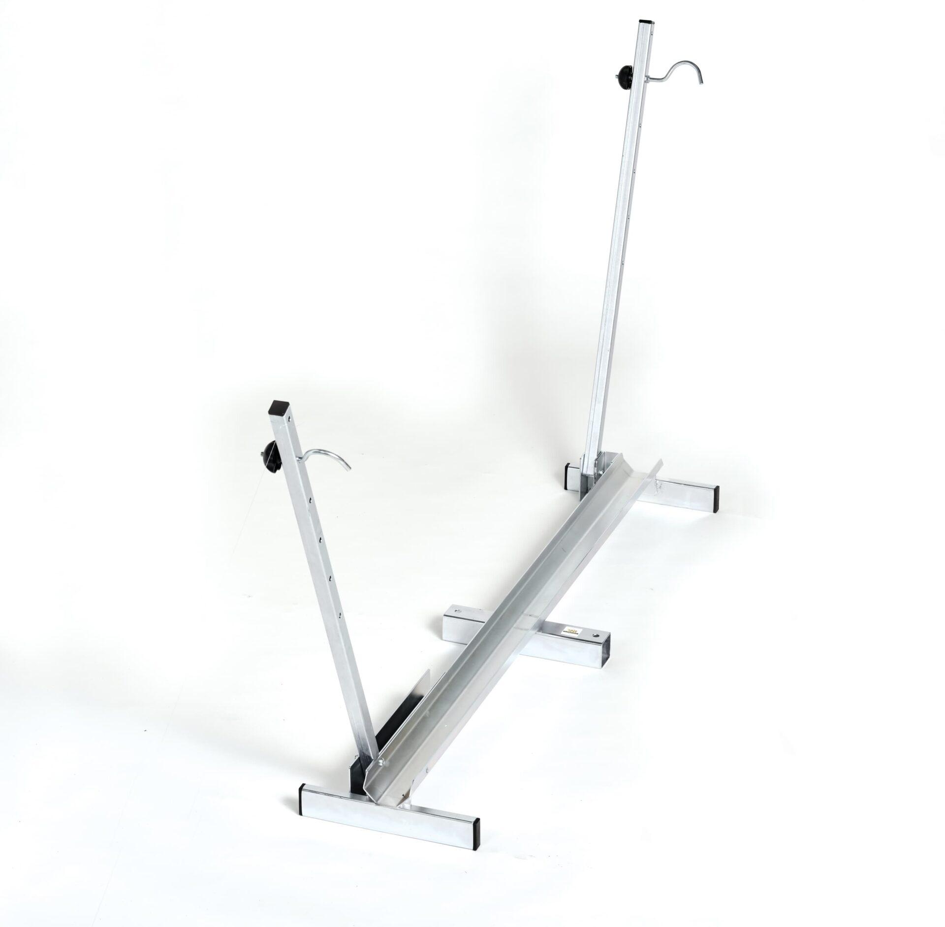 VK Portabici per 1 Bici 132x29 cm Fissaggio Ruote