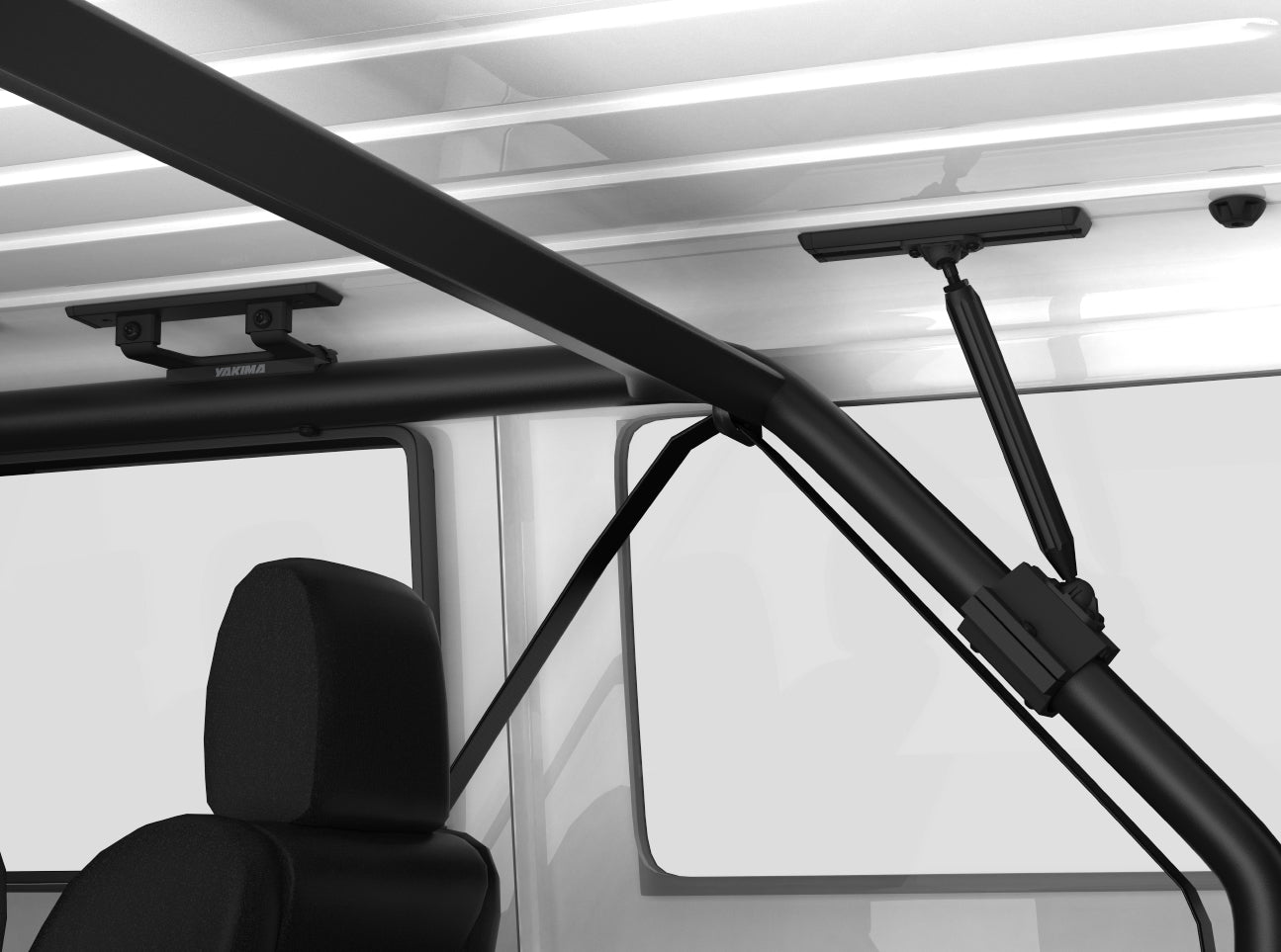 Whispbar RibCage JK 4DR binari tetto Jeep