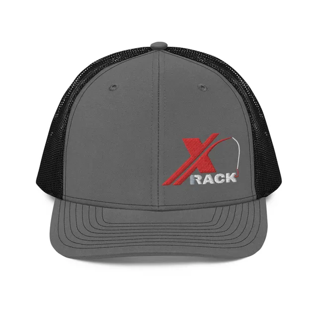 X-Rack Fishing Trucker Cap cappello charcoal black