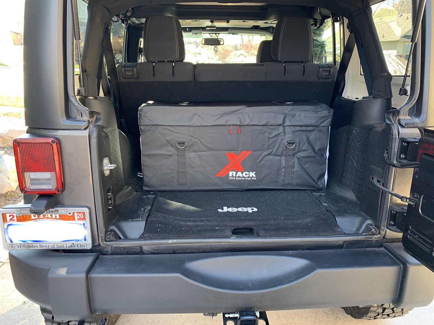 X-Rack Jeep Bronco borsa impermeabile 16x36x16 set 1 pezzo