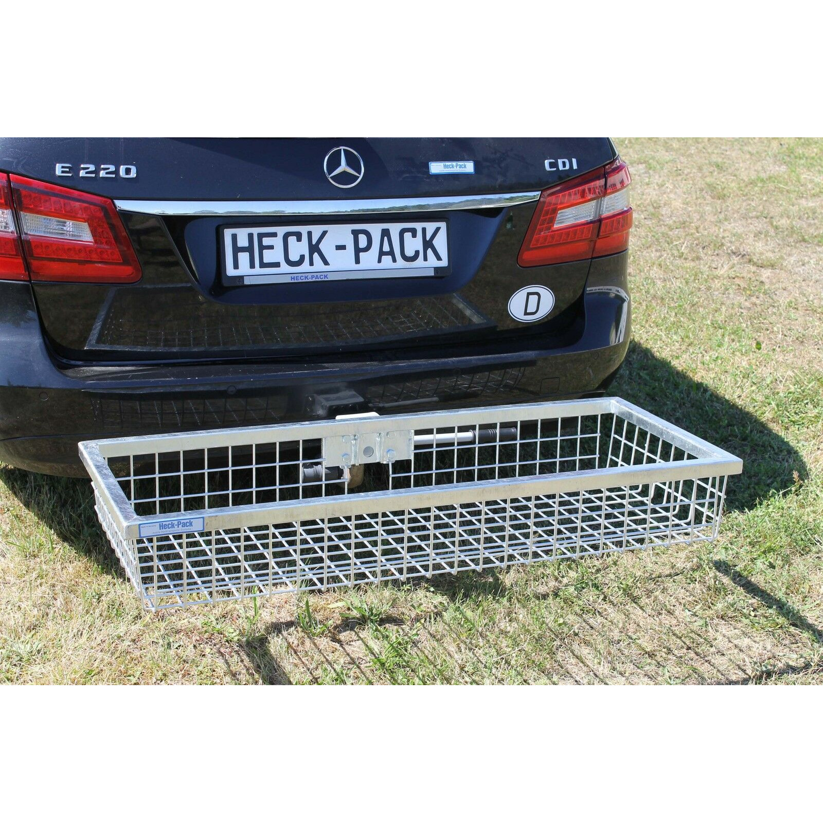 Heck-Pack Optimal 1200x500x175 portapacchi gancio traino zincato