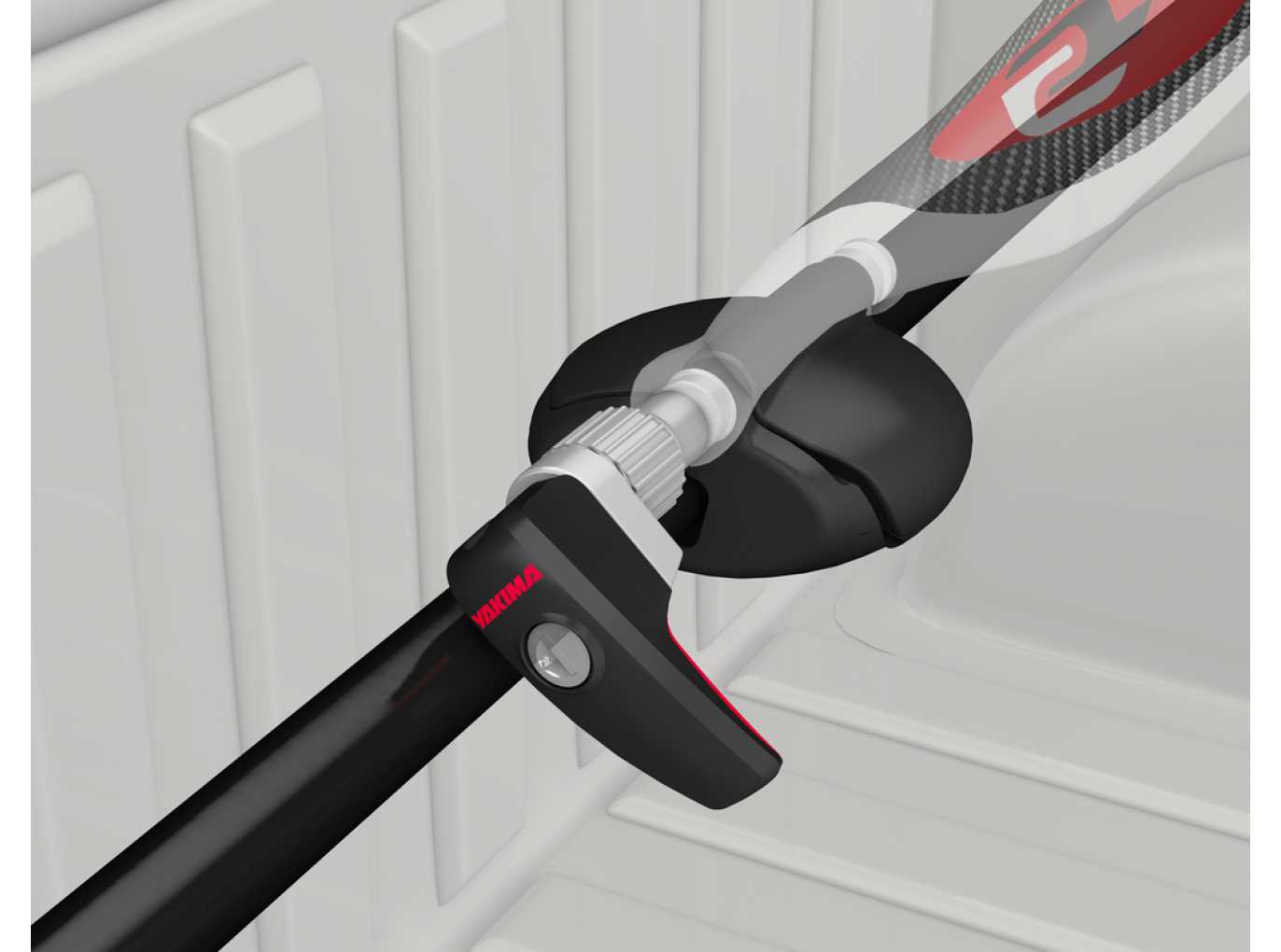 Whispbar BikerBar Mid portabici cassone senza fori