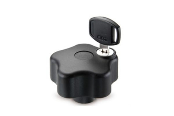X-Rack X-Wing Locking Knob pomello con chiave antifurto