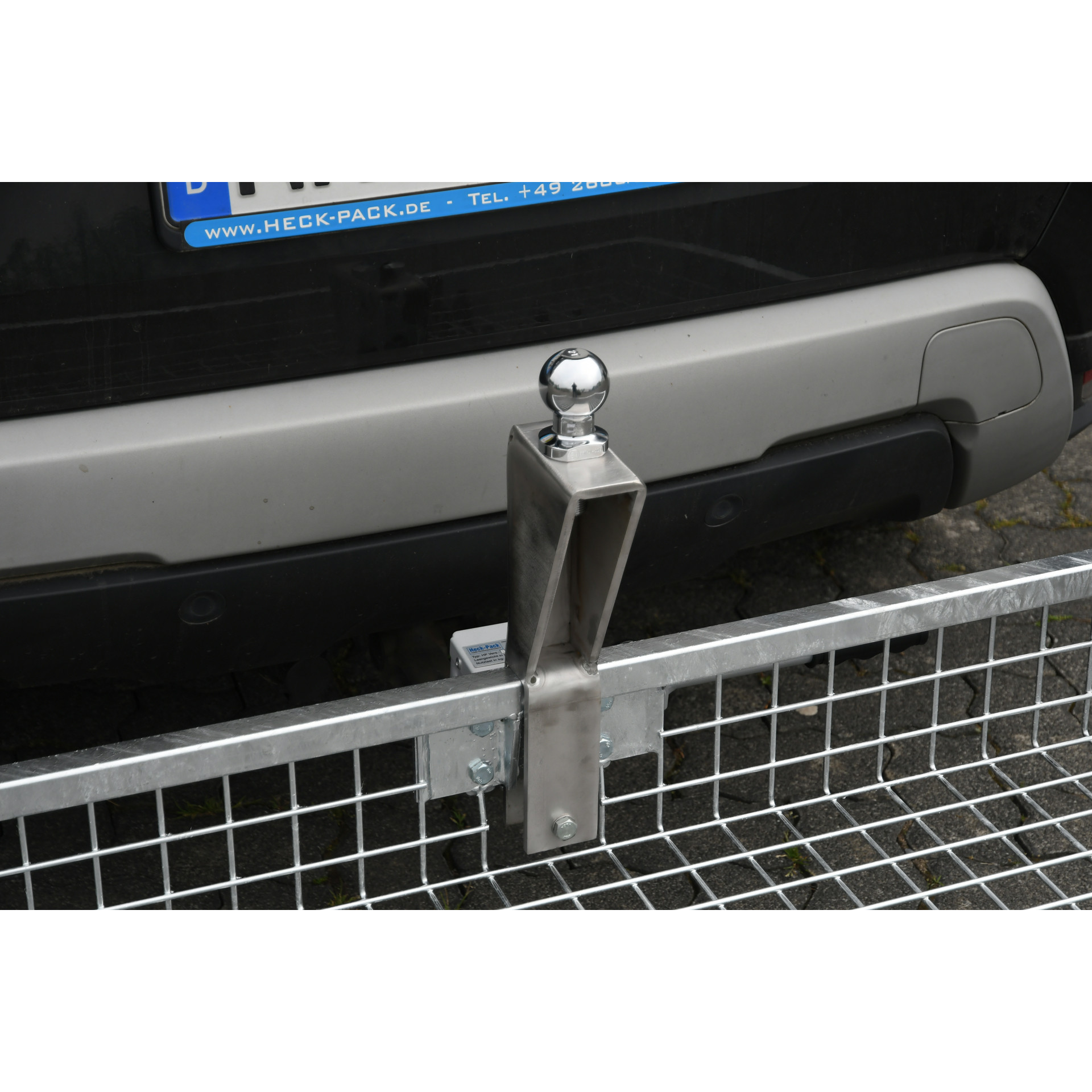 Heck-Pack staffa verricello testa a sfera acciaio inox