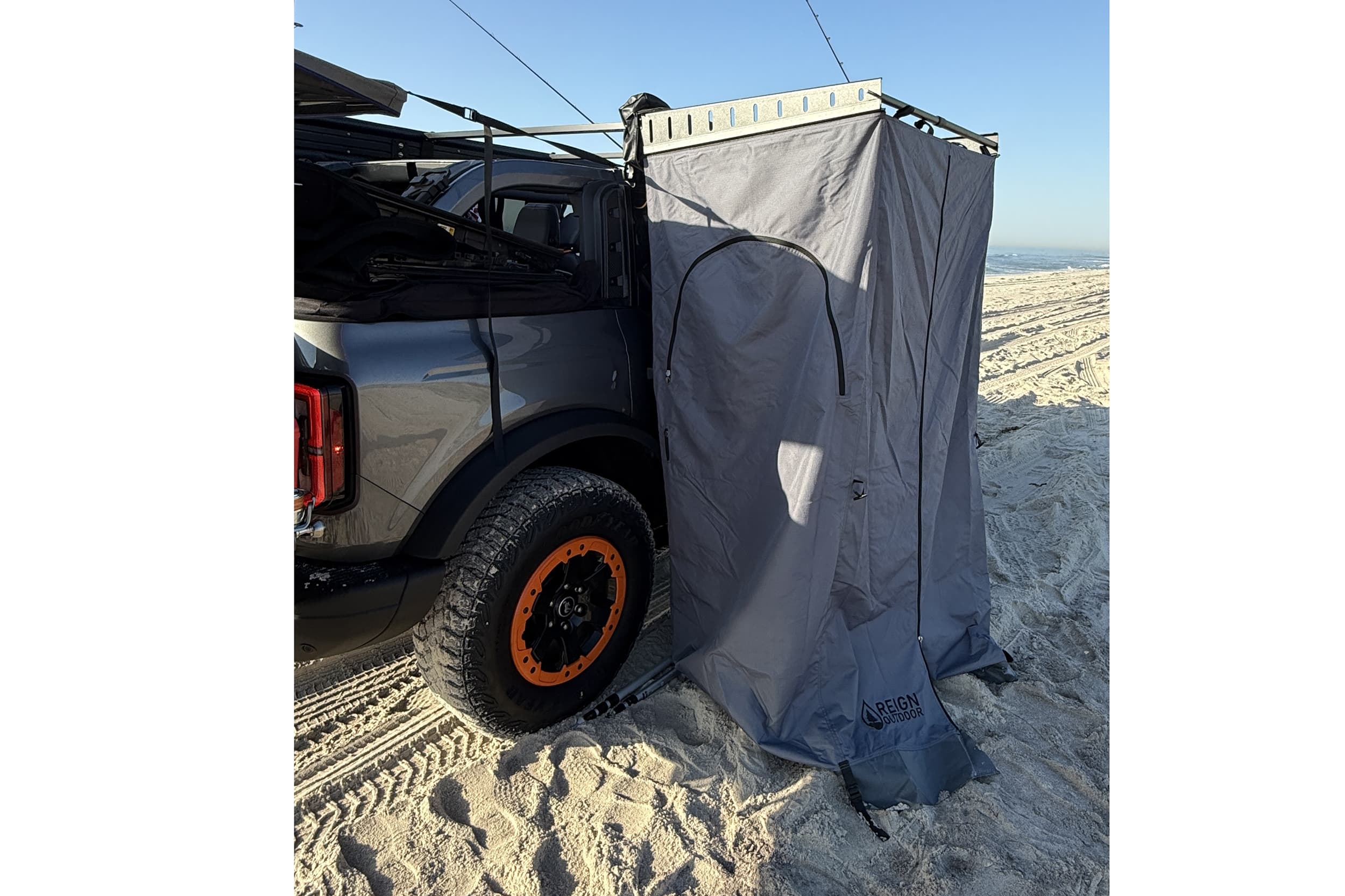 X-Rack Side Rail barra Bronco Soft Top lato singolo