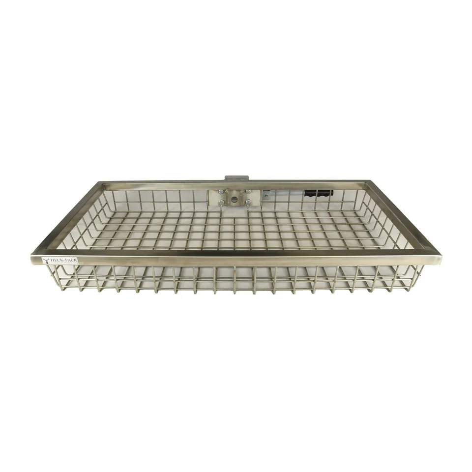 Heck-Pack Deluxe 1000x500x125 portacarico posteriore inox omologato