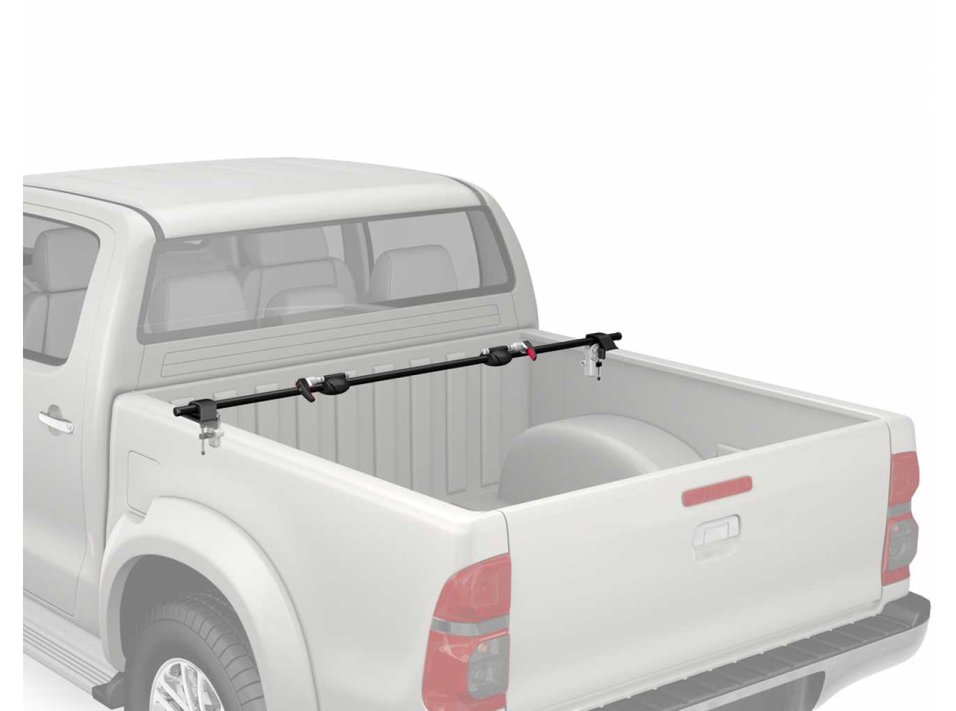 Whispbar BikerBar Mid portabici cassone senza fori