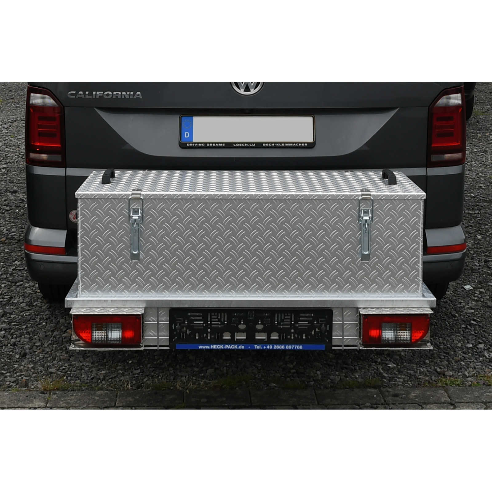 Heck-Pack Box Trasporto Alluminio 1200x600 Impermeabile