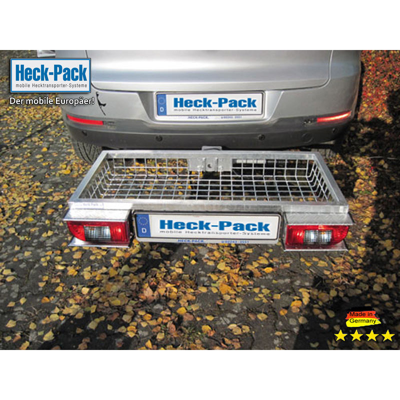 Heck-Pack Hecktransporter portatarga auto alluminio 462 mm