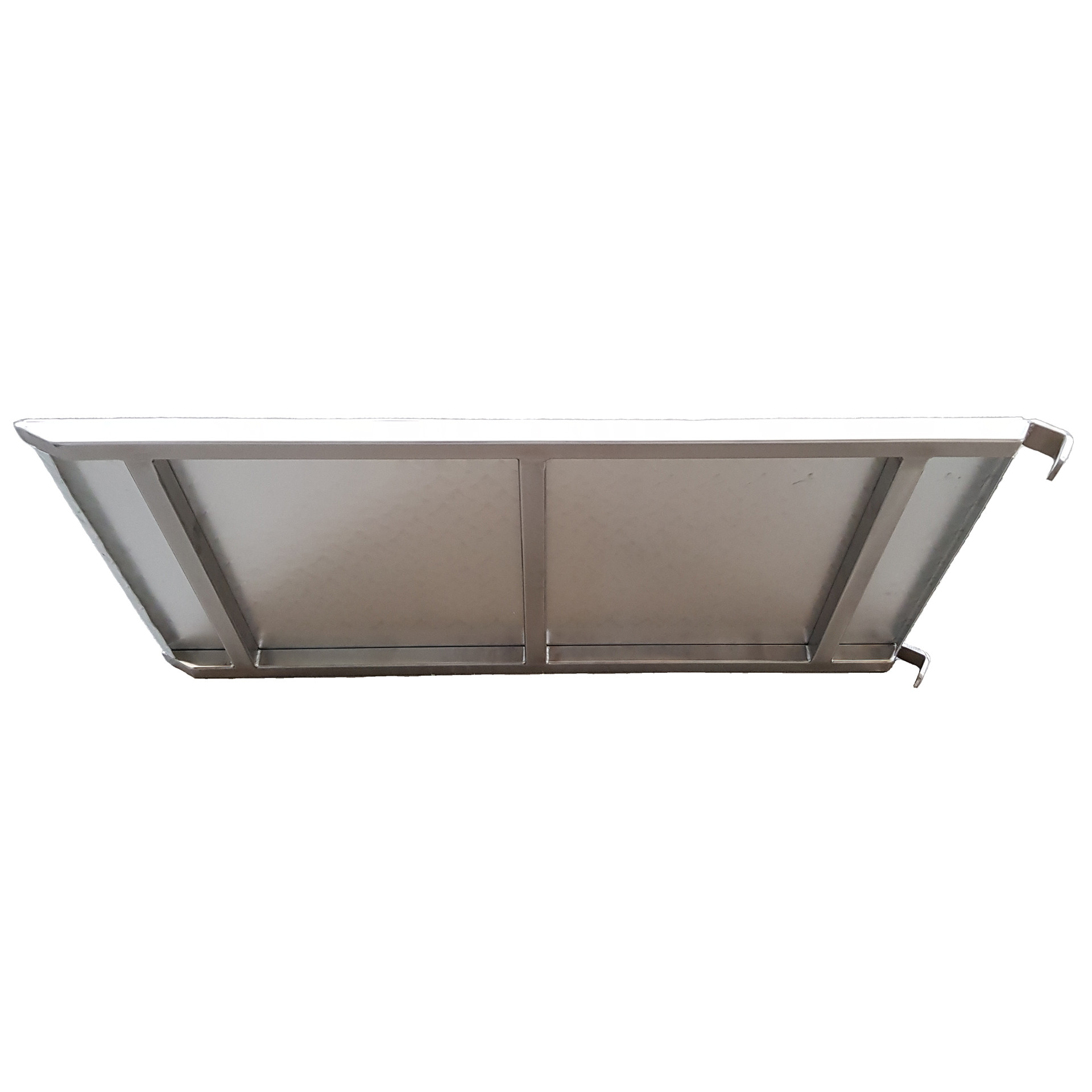 Heck-Pack 920x420 mm rampa di carico inox-alluminio recupero selvaggina