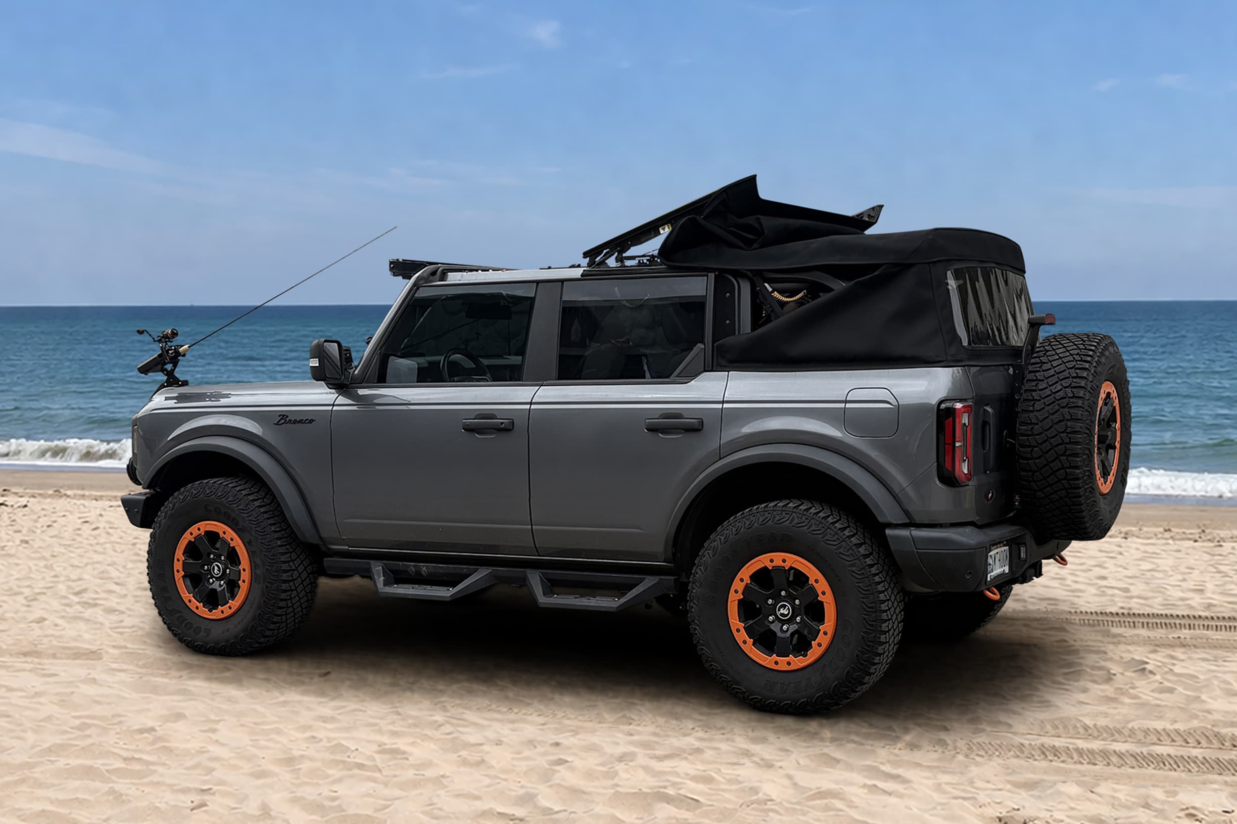 X-Rack Easy-Fold Soft Top finestrini Bronco 4 porte