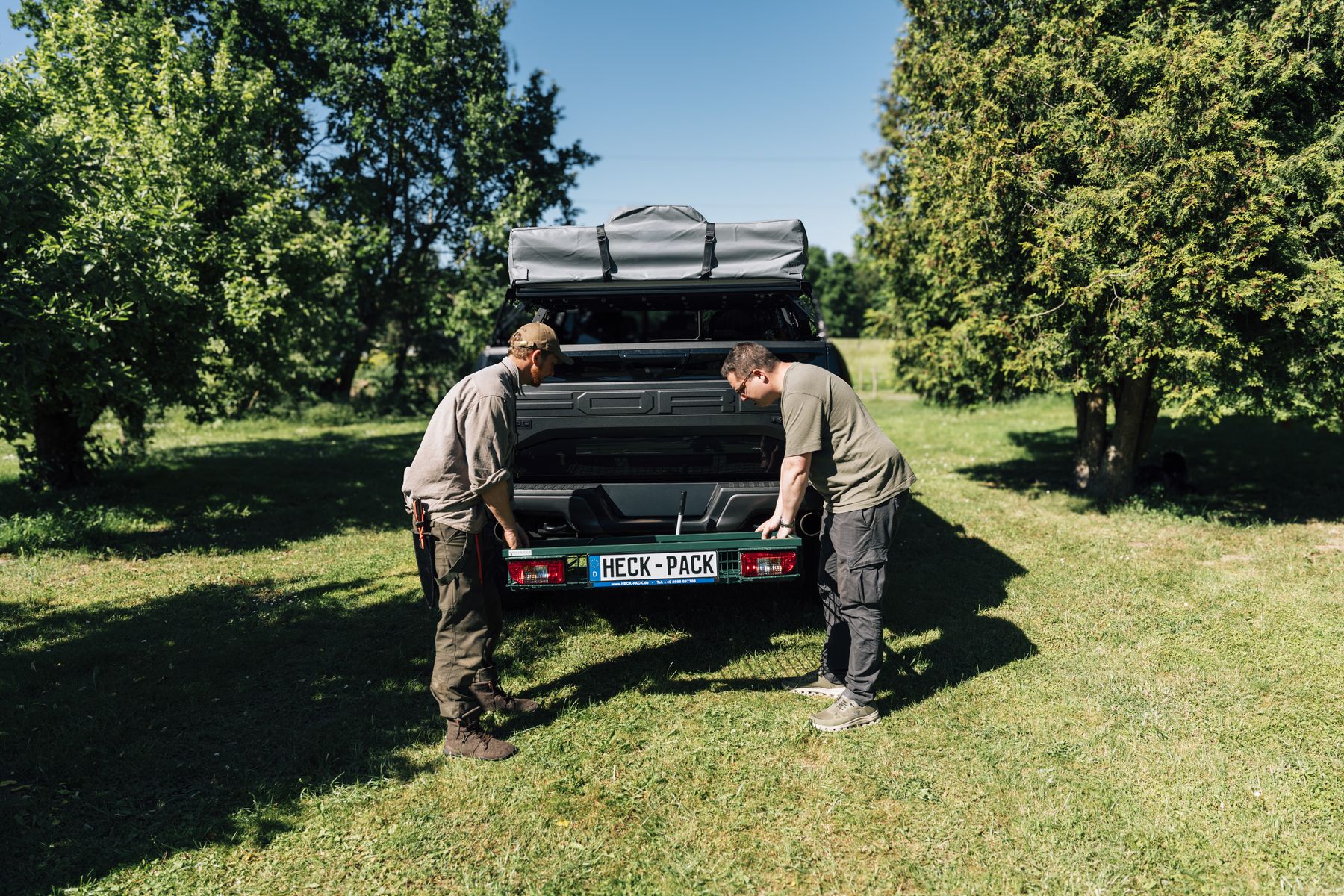 Heck-Pack Optimal 1000x500x125 mm portapacchi posteriore 89 kg