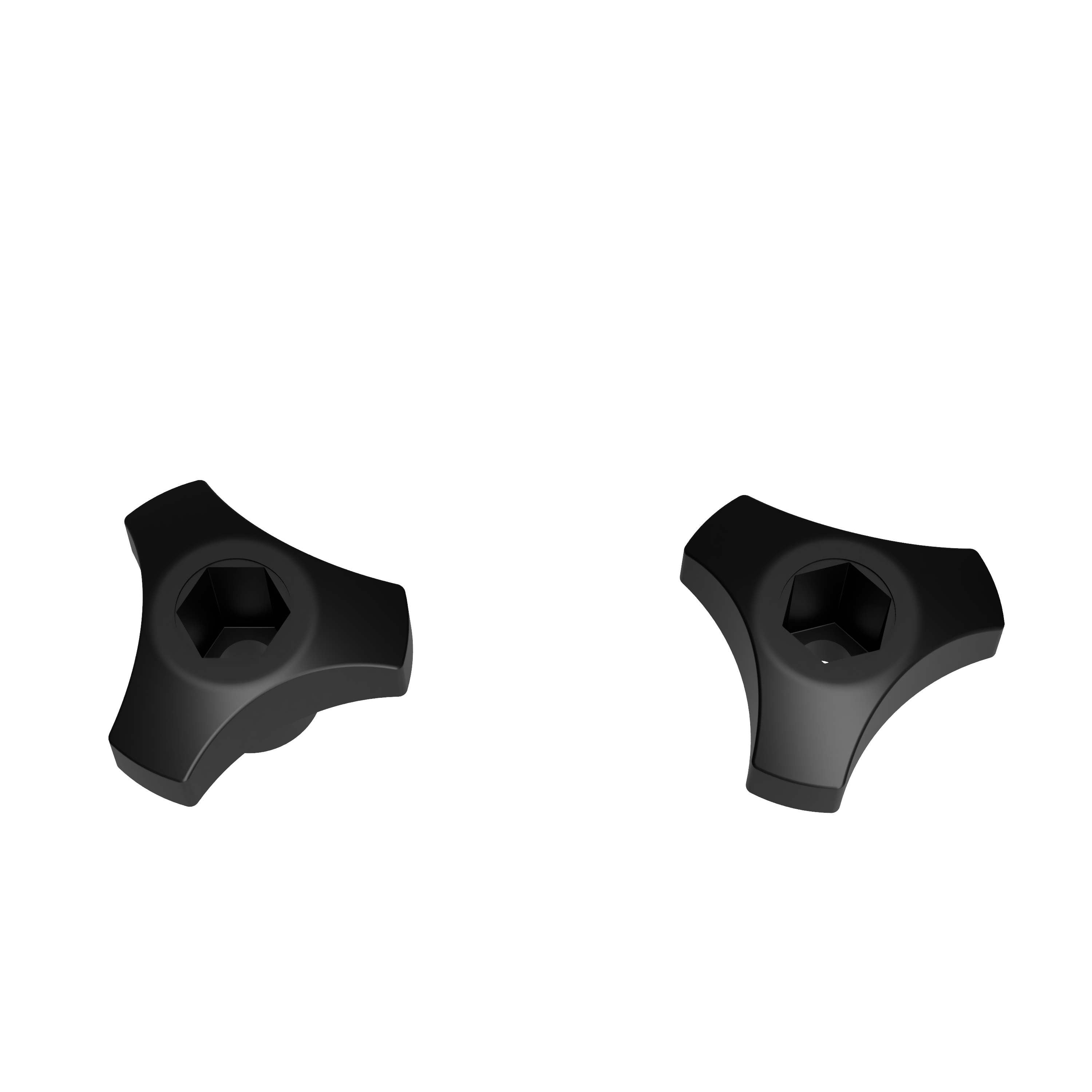 G.P. pomelli plastica D6 2 pezzi ricambio